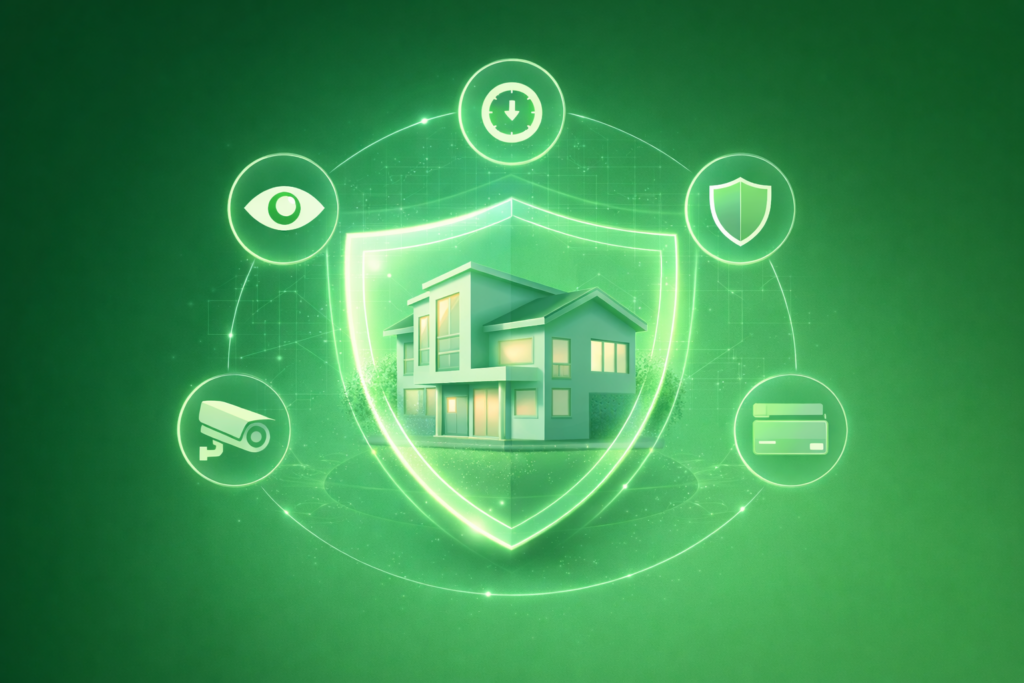 Systéme bezpečnosti chytré domácnosti